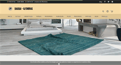 Desktop Screenshot of entrealfombras.com
